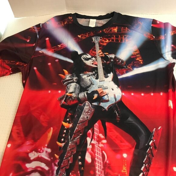GENE SIMMONS ROCK N ROLL SHIRT SIZE 2X NEW - Picture 1 of 6